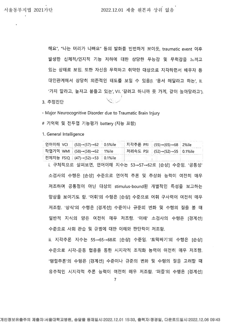 20221206 김정매 12.1 서울대병원 감정서 도달(정신건강의학과)_7.jpg
