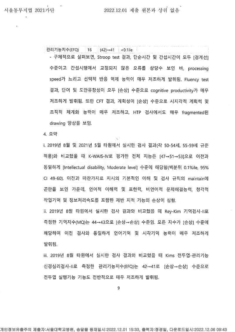 20221206 김정매 12.1 서울대병원 감정서 도달(정신건강의학과)_9.jpg