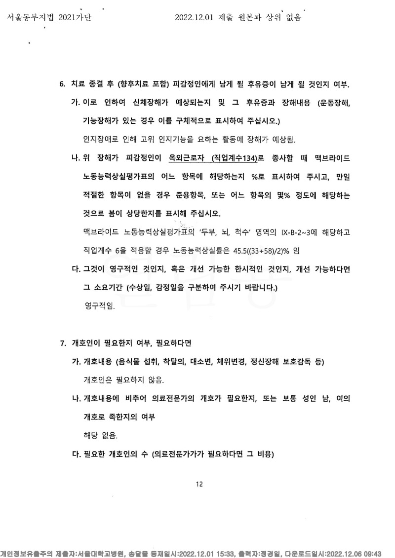 20221206 김정매 12.1 서울대병원 감정서 도달(정신건강의학과)_12.jpg
